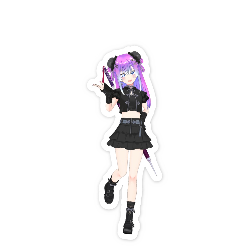 【如月カエラ】02月記念日-スマホステッカーG1251