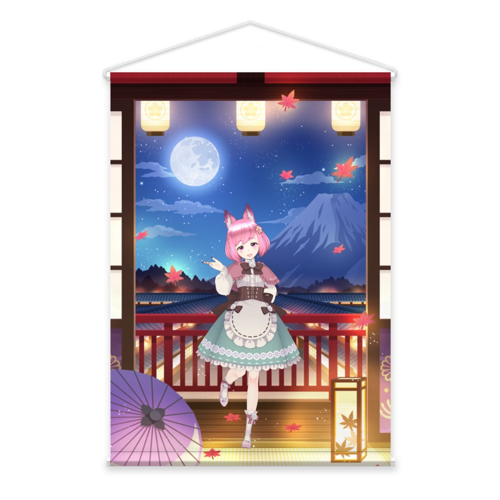 【眠野やすこ】3月生誕祭記念日-タペストリー-G1606