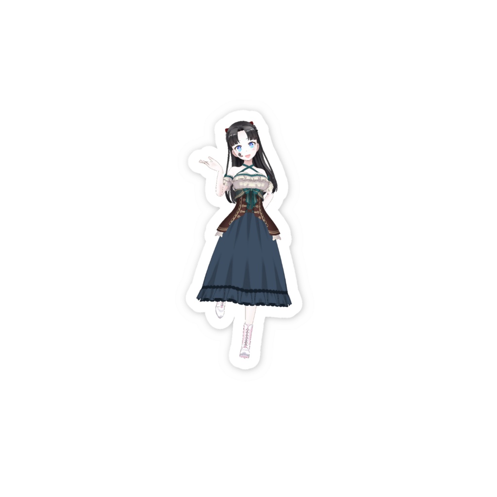 【姫花】3月生誕祭記念日-スマホステッカー-G1600
