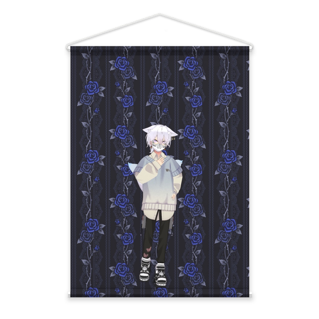 【龍運狼牙】3月生誕祭記念日-タペストリー-G1592