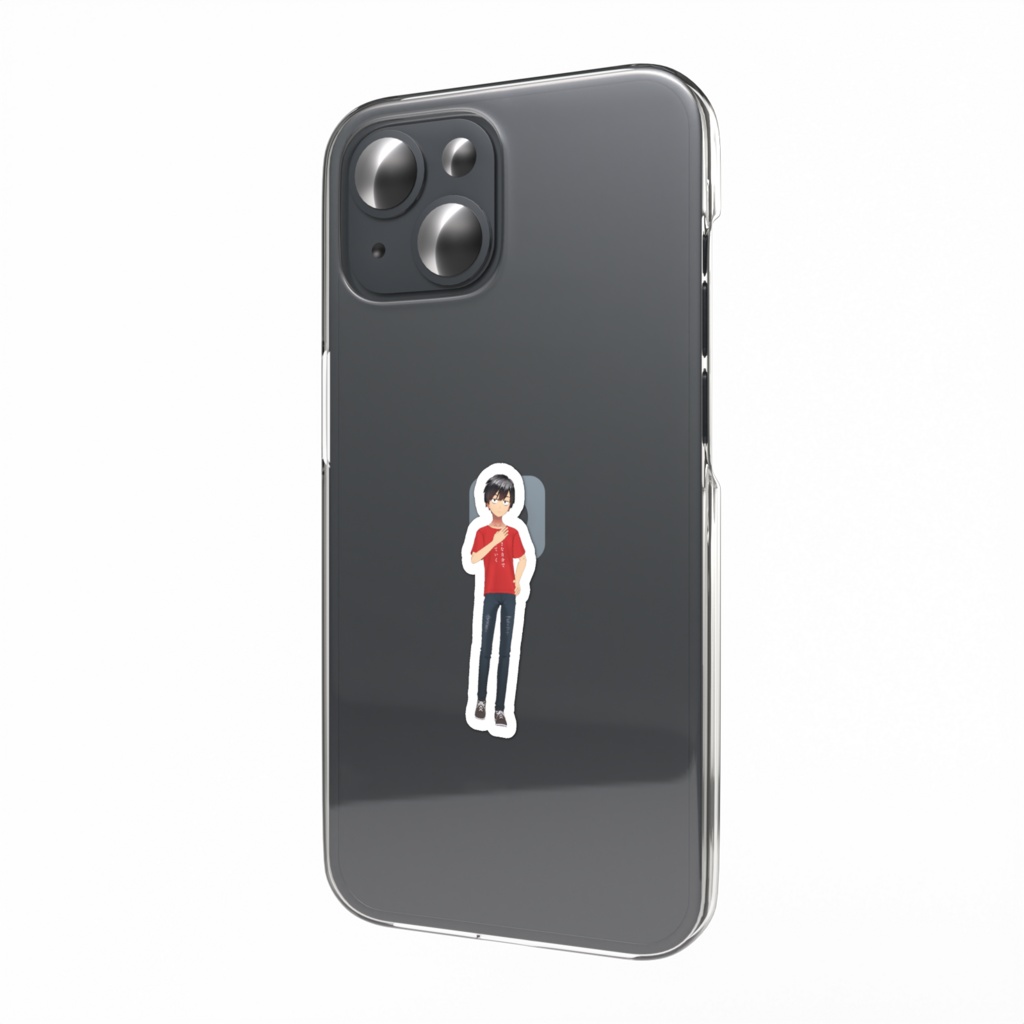 【紅】3月生誕祭記念日-スマホステッカー-G1584