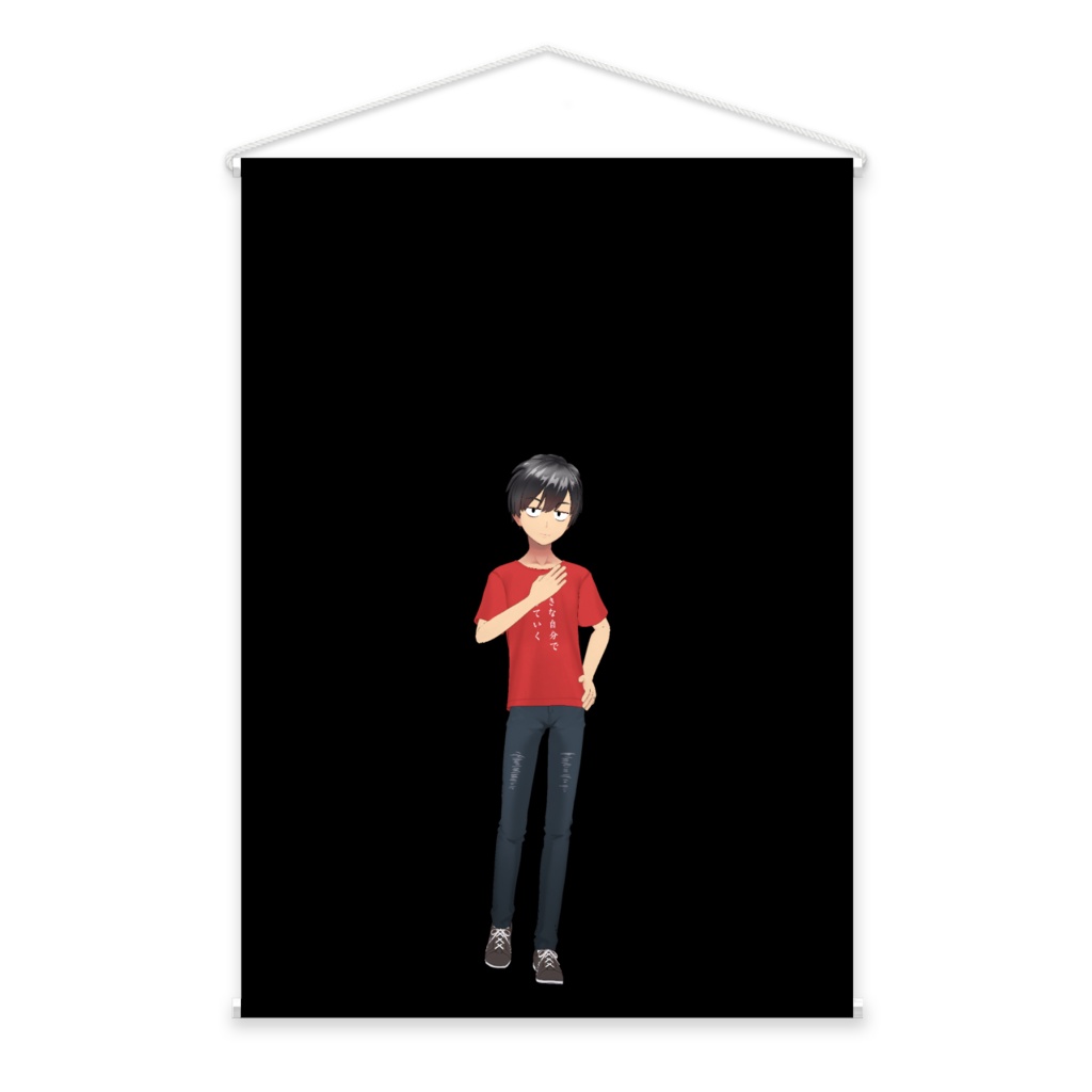 【紅】3月生誕祭記念日-タペストリー-G1584