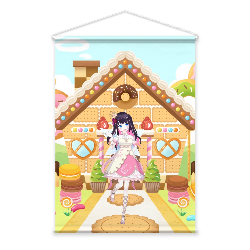 【金橋由依】3月生誕祭記念日-タペストリー-G1581