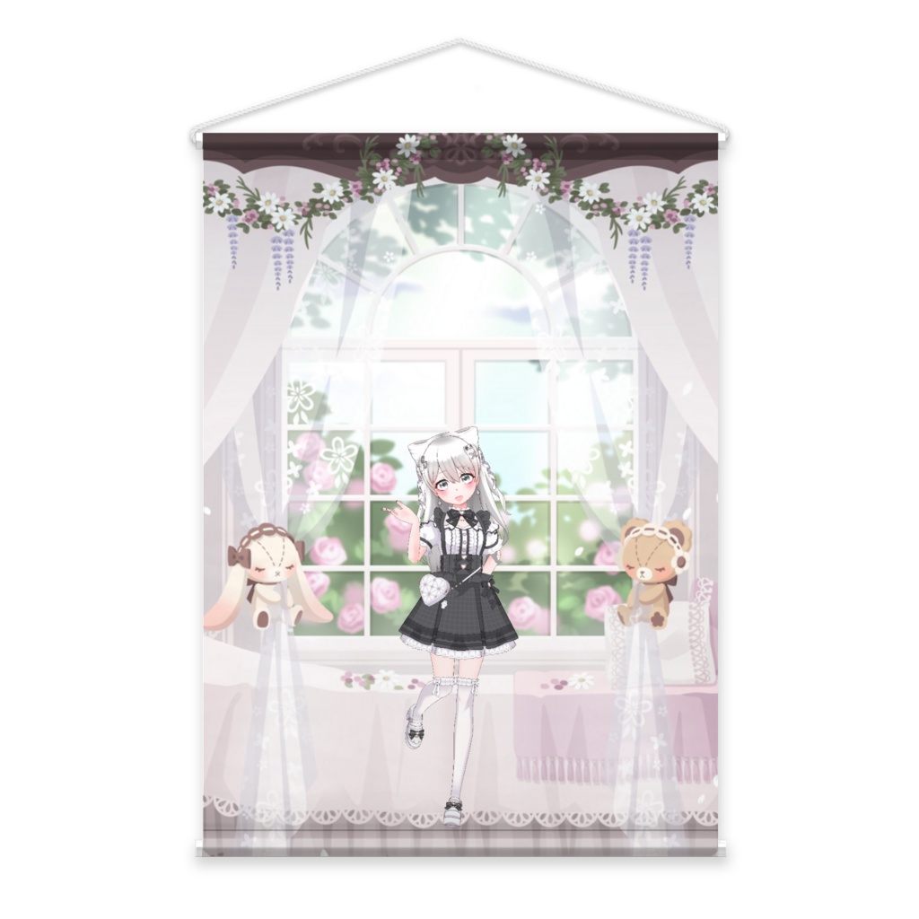 【ぽんりの】3月生誕祭記念日-タペストリー-G1578