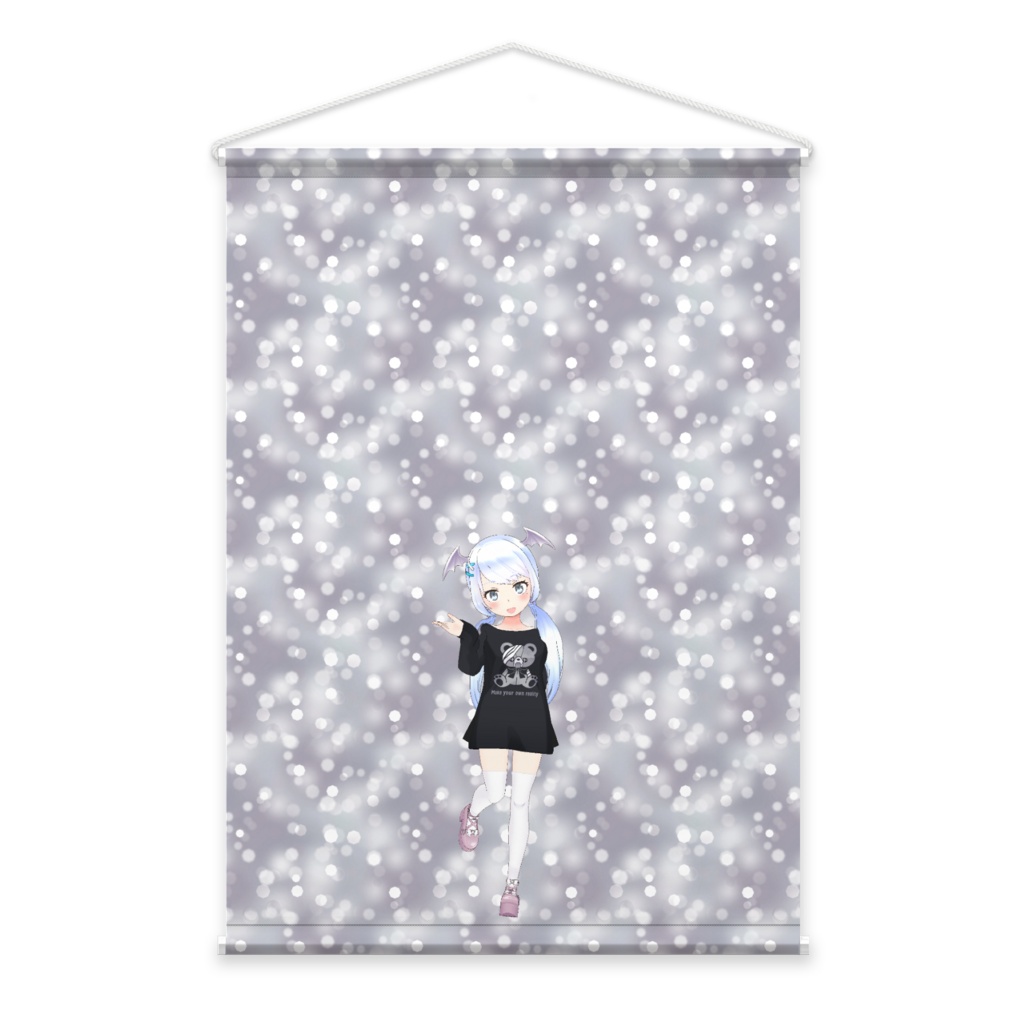 【めみゅー】3月生誕祭記念日-タペストリー-G1574