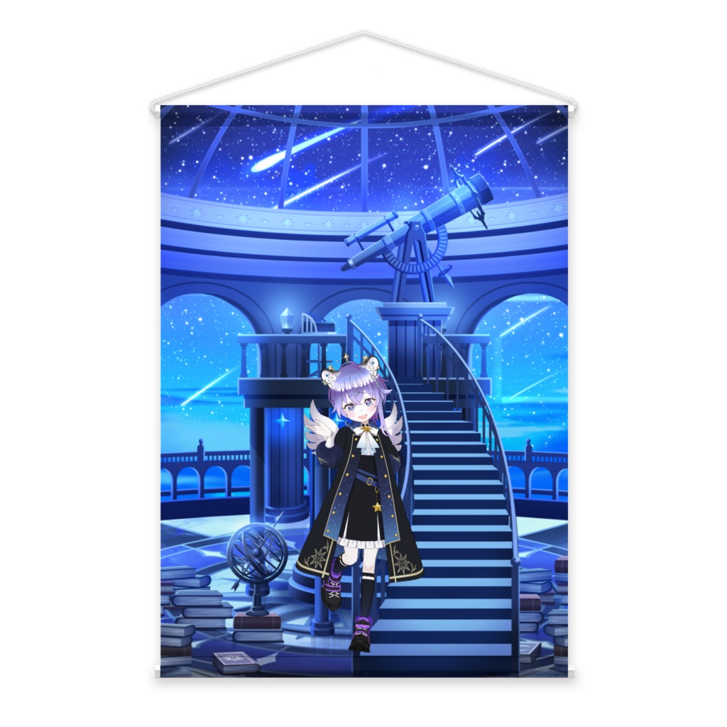 【おさかなここ】3月生誕祭記念日-タペストリー-G1572