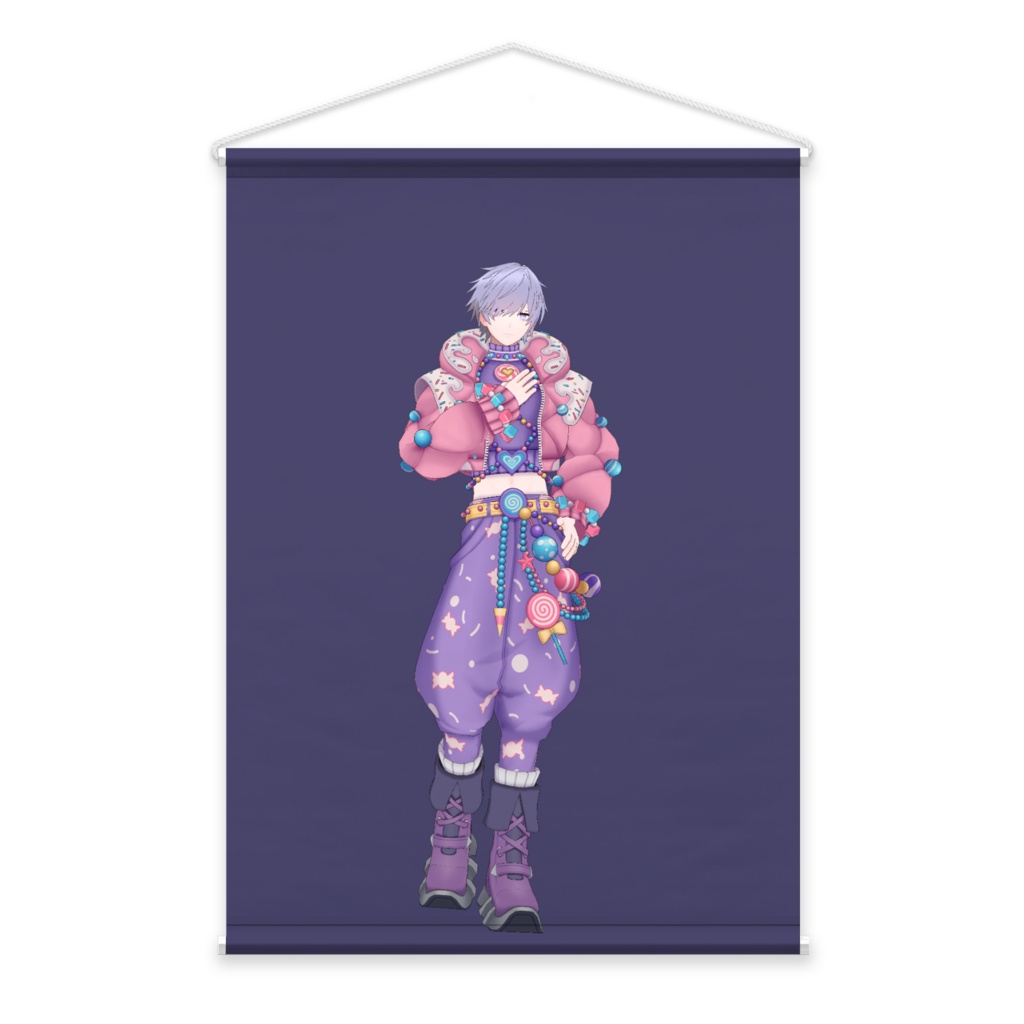 【NOKURO】3月生誕祭記念日-タペストリー-G1570