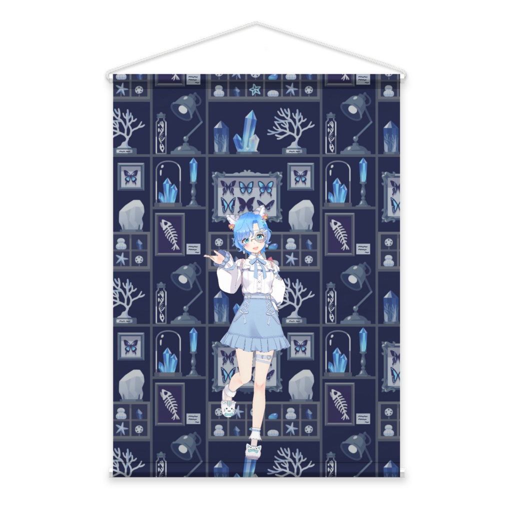 【愛葉】3月生誕祭記念日-タペストリー-G1568