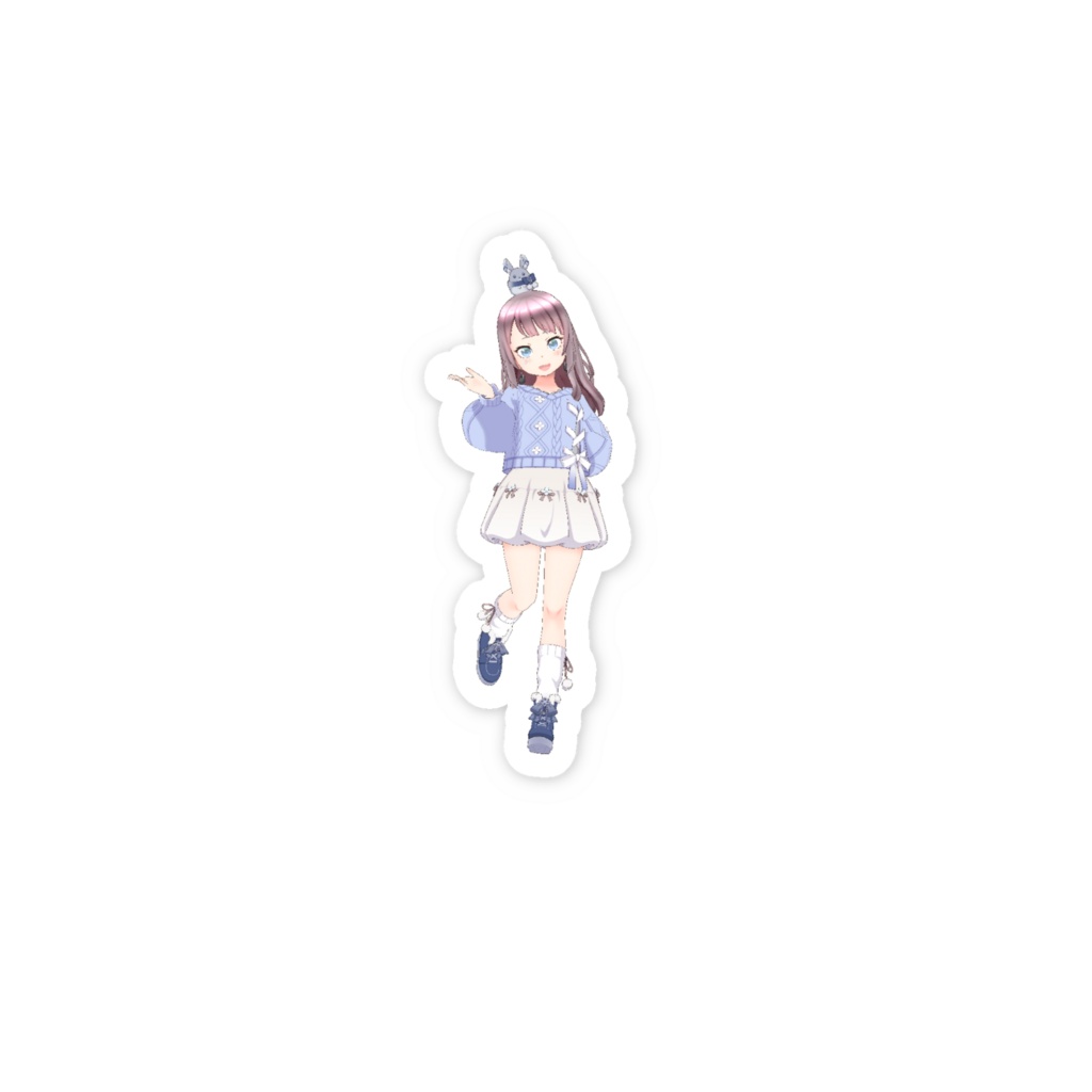 【ねむちゃ】3月生誕祭記念日-スマホステッカー-G1565