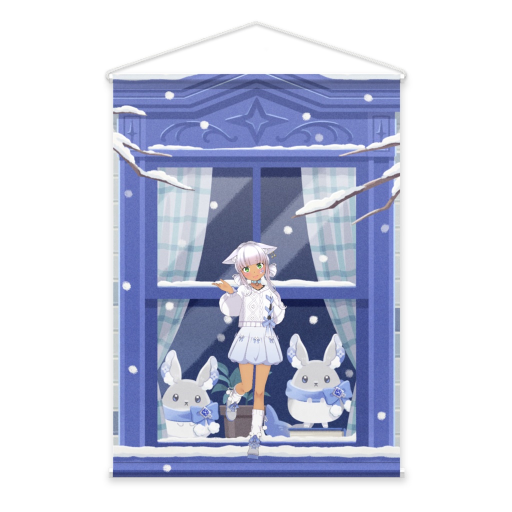 【いかみりん】3月生誕祭記念日-タペストリー-G1564