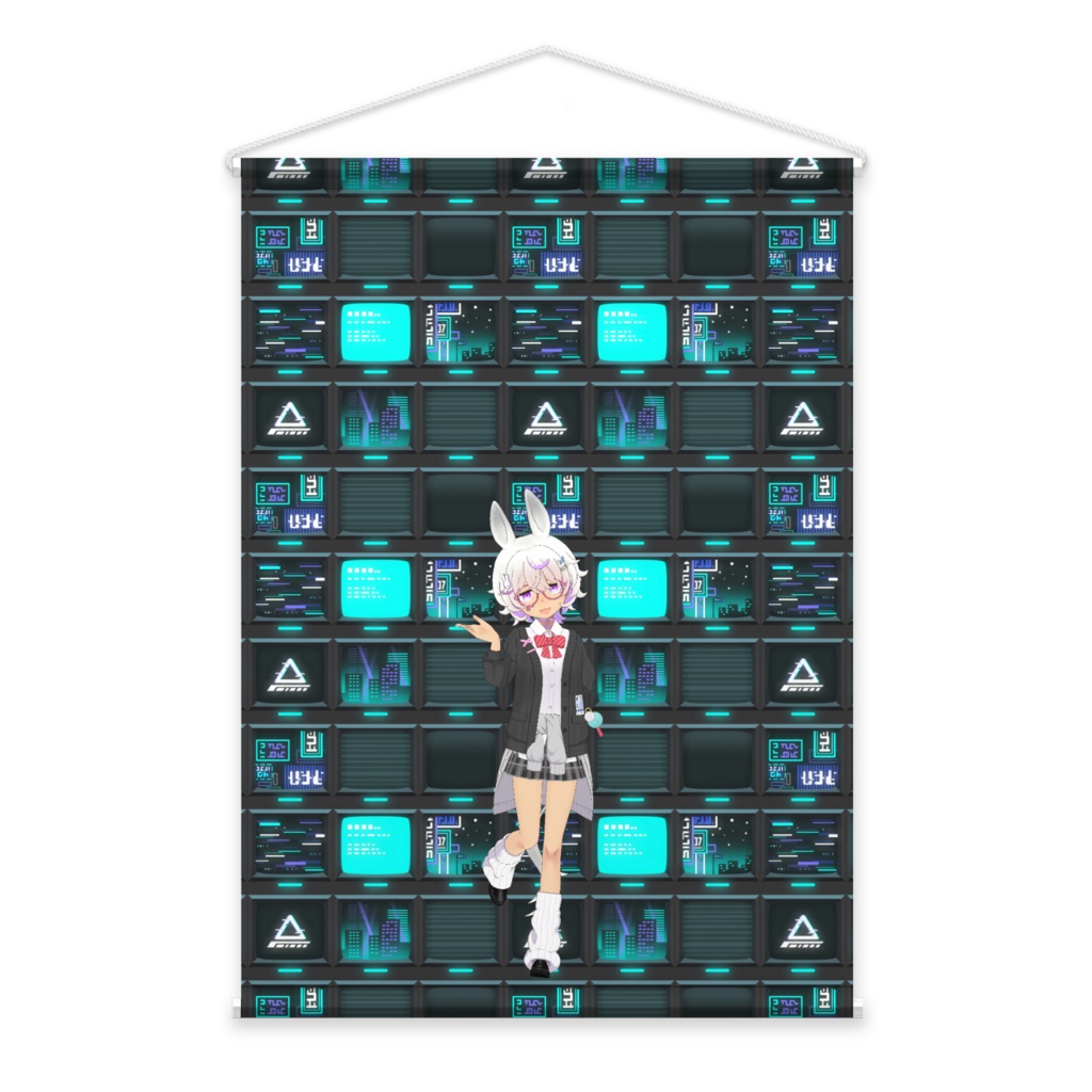 【貧脚ロード乗り】3月生誕祭記念日-タペストリー-G1559