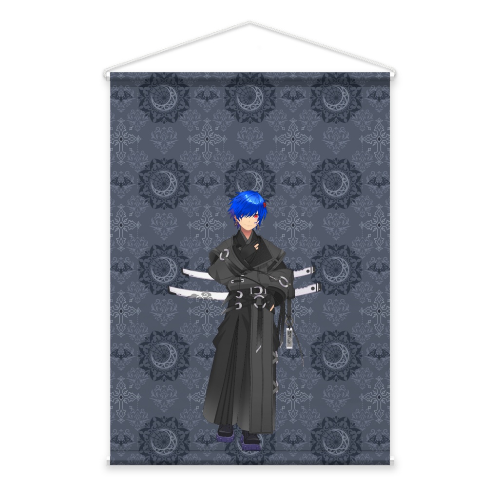 【闇野カイザ】3月生誕祭記念日-タペストリー-G1558