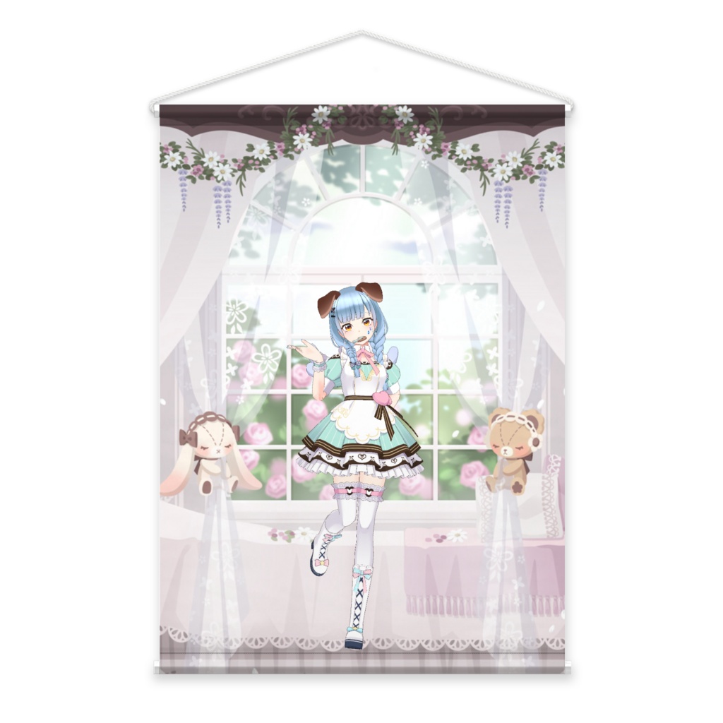 【かかげさく】3月生誕祭記念日-タペストリー-G1554