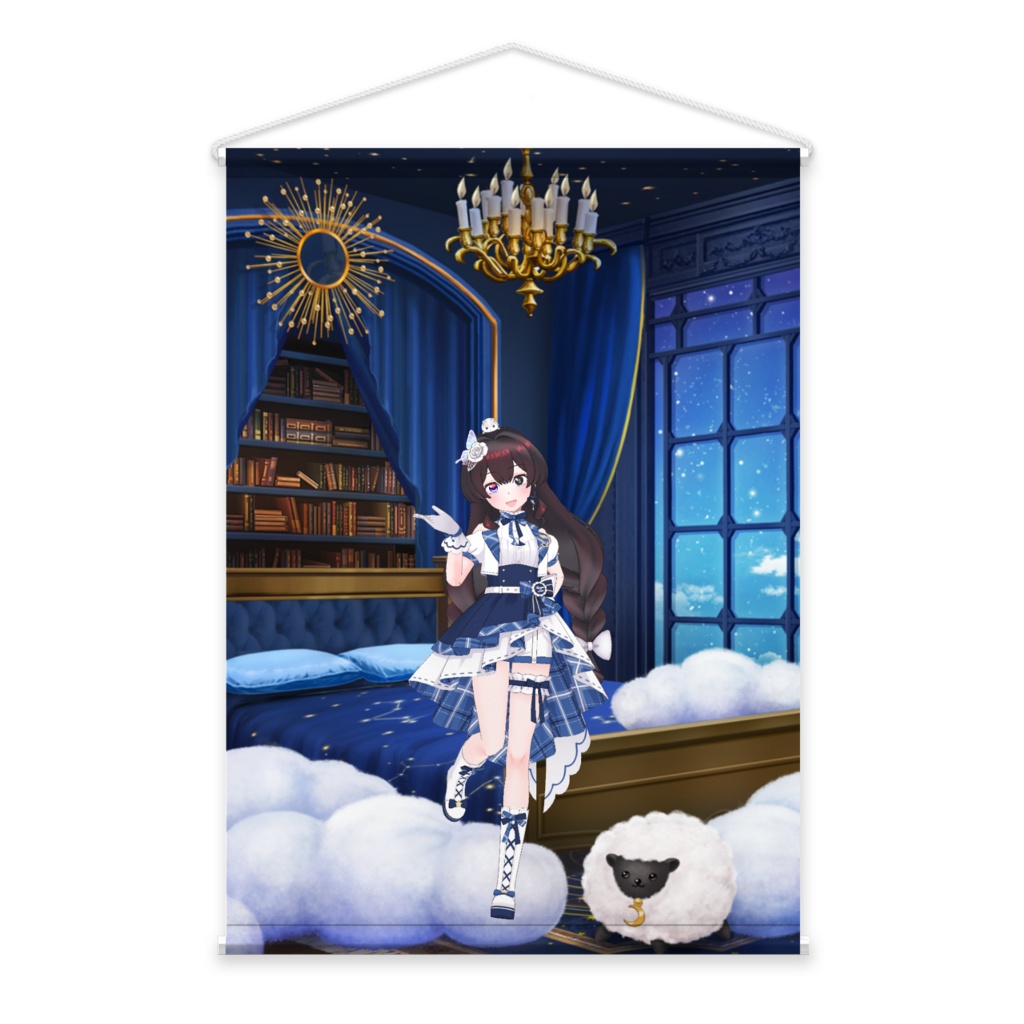 【♡あい♡りっくんママ】3月生誕祭記念日-タペストリー-G1551