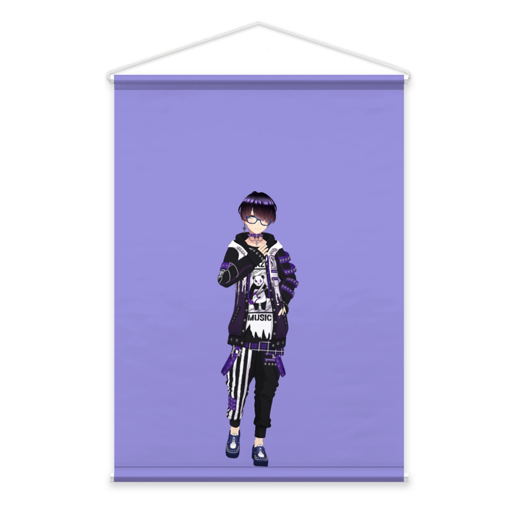 【音羽 琉稀】3月生誕祭記念日-タペストリー-G1549