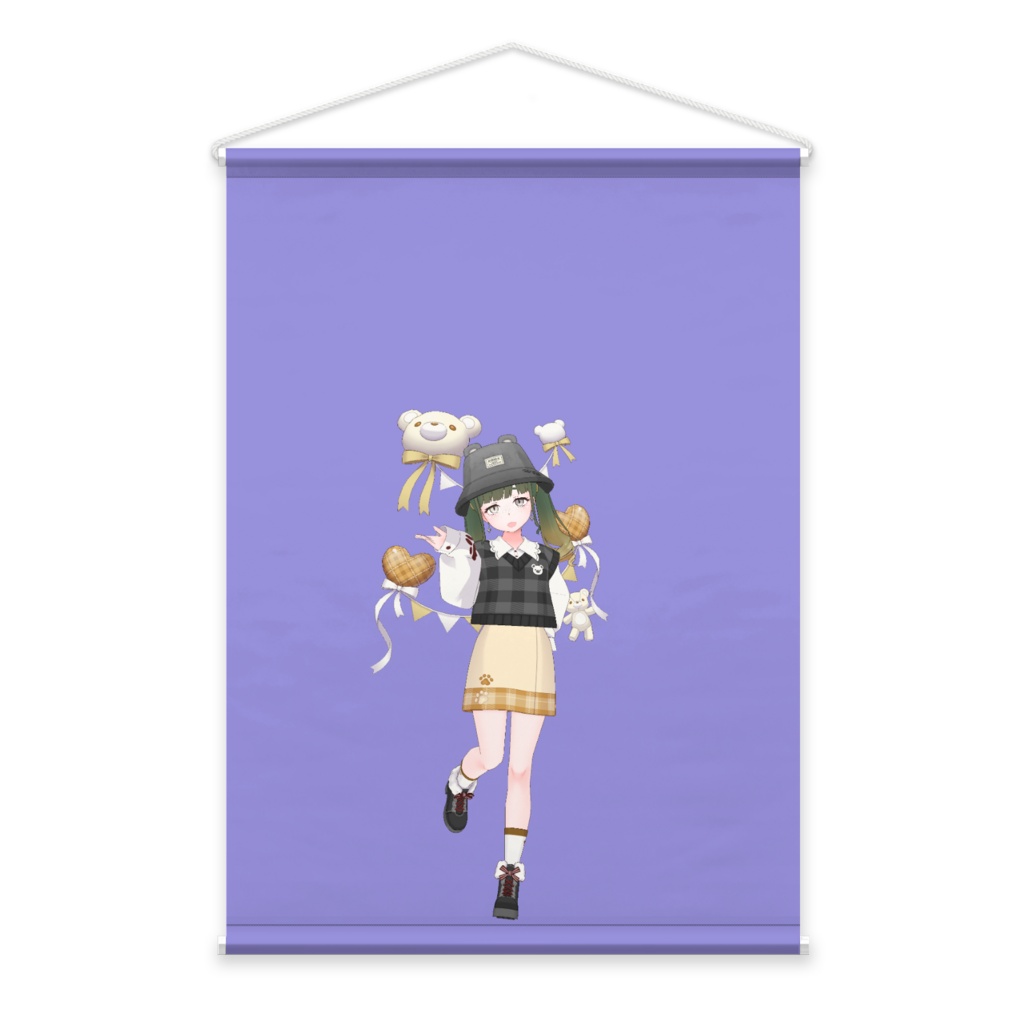 【ﾚｼﾞ】3月生誕祭記念日-タペストリー-G1548