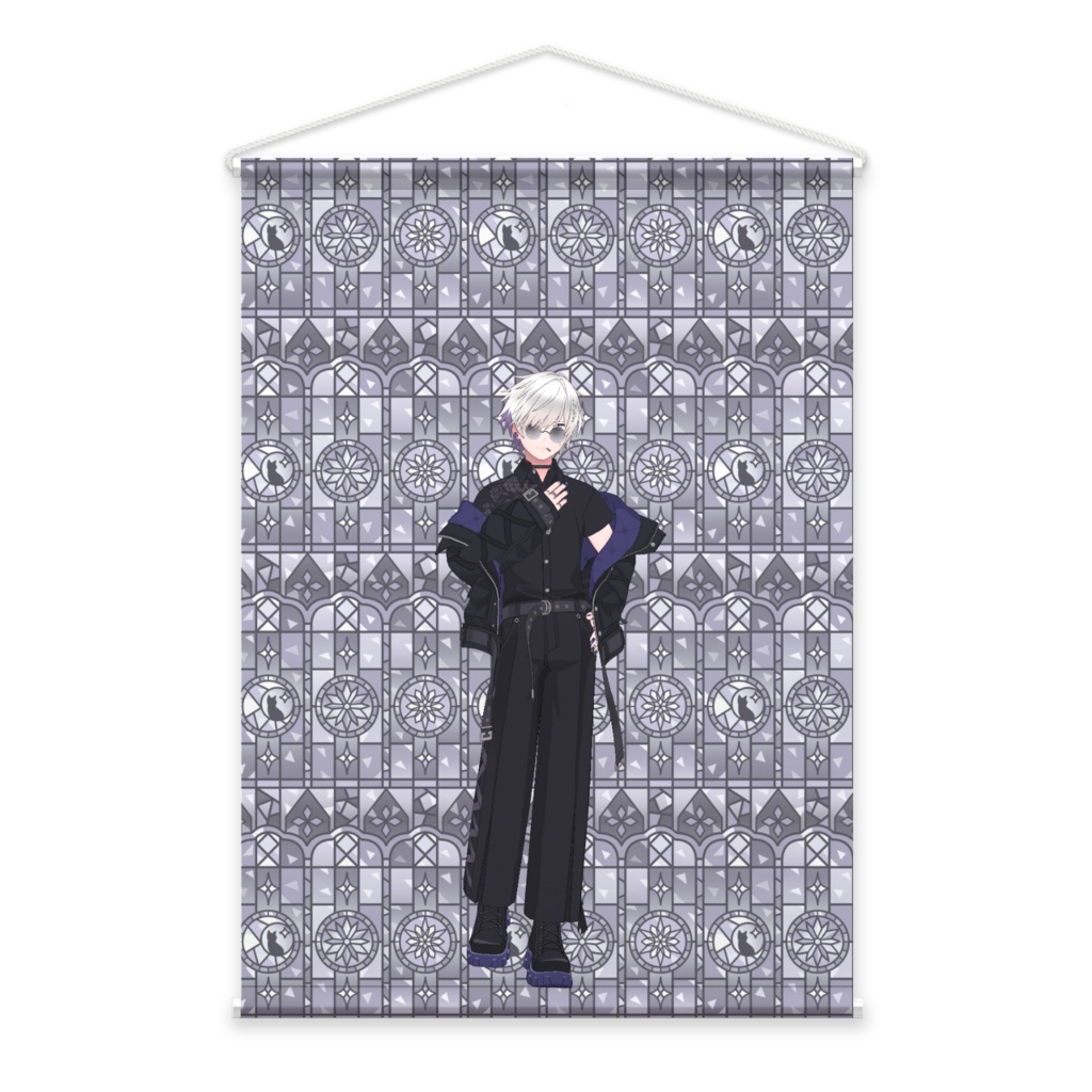 【ユキ】3月生誕祭記念日-タペストリー-G1539