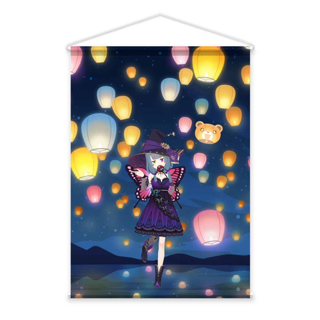 【まくら】3月生誕祭記念日-タペストリー-G1533