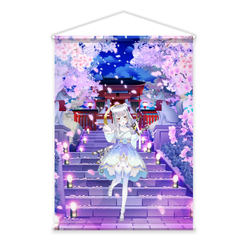 【はるさま】3月生誕祭記念日-タペストリー-G1529