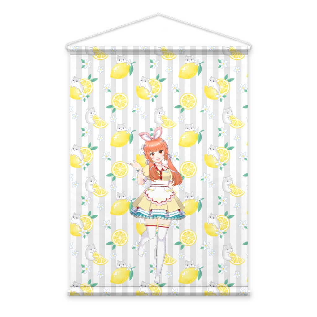 【春日和あかり】3月生誕祭記念日-タペストリー-G1528