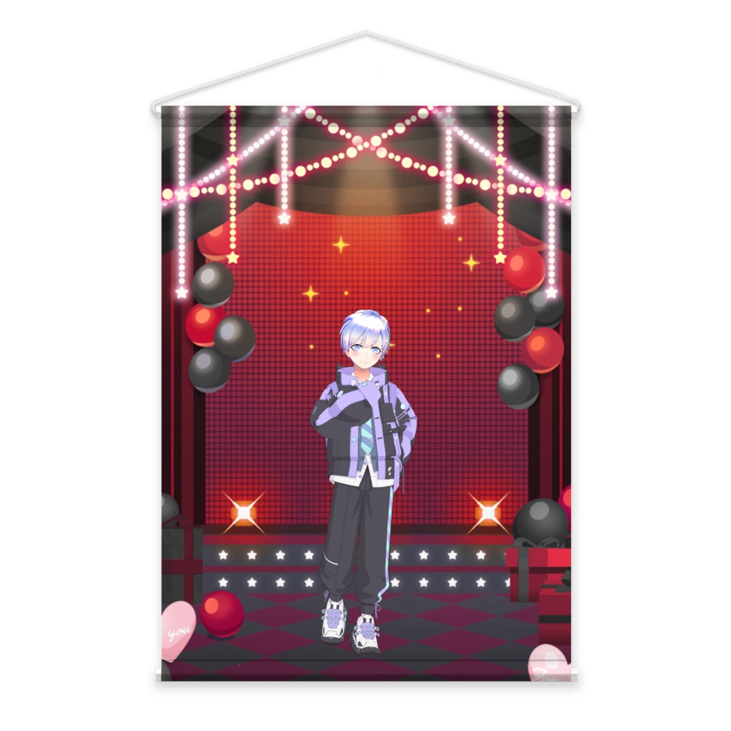 【夢見 羊】3月生誕祭記念日-タペストリー-G1526