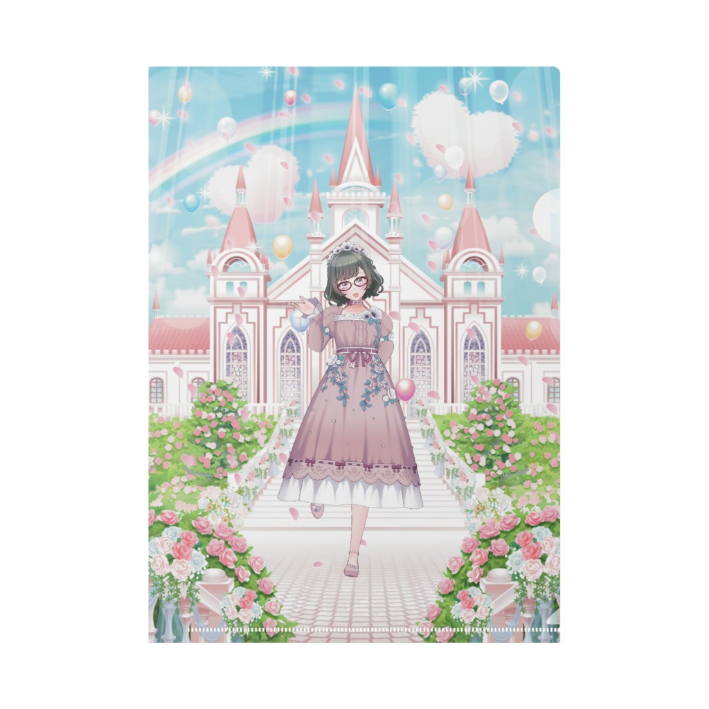 【白菫シィ】3月生誕祭記念日-クリアファイル-G1523