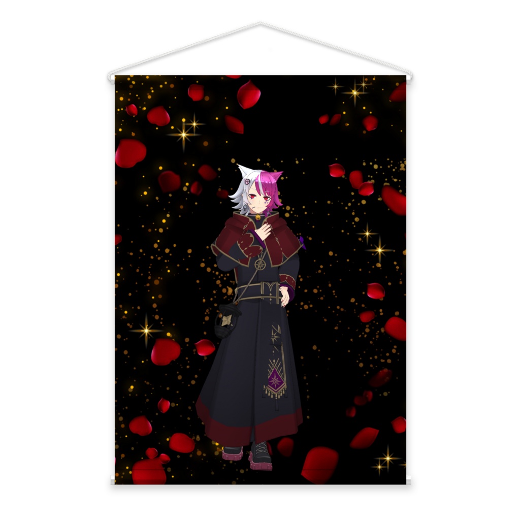 【寝子助】3月生誕祭記念日-タペストリー-G1518