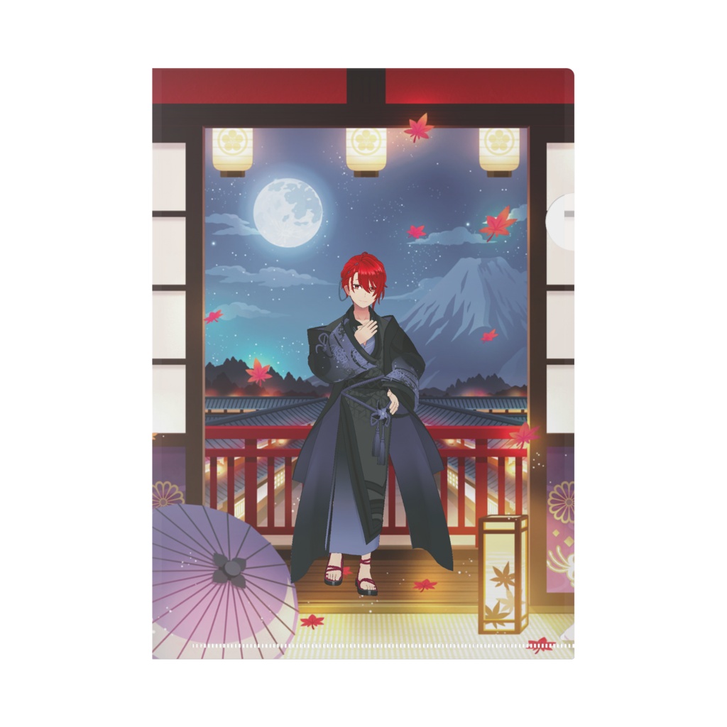 【紅月カゲツ】3月生誕祭記念日-クリアファイル-G1514