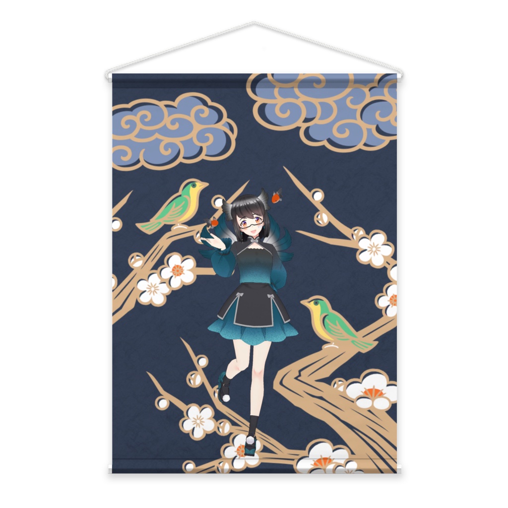 【ウェル・キャミ】3月生誕祭記念日-タペストリー-G1508