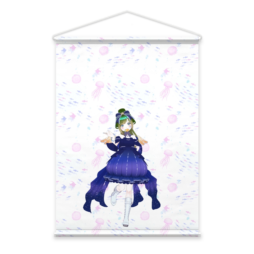 【朧月 冥】3月生誕祭記念日-タペストリー-G1507