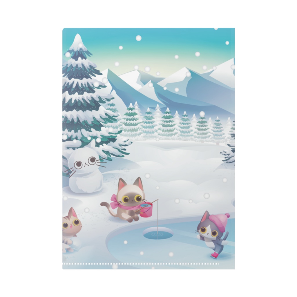 【猫音 心愛】3月生誕祭記念日-クリアファイル-G1495