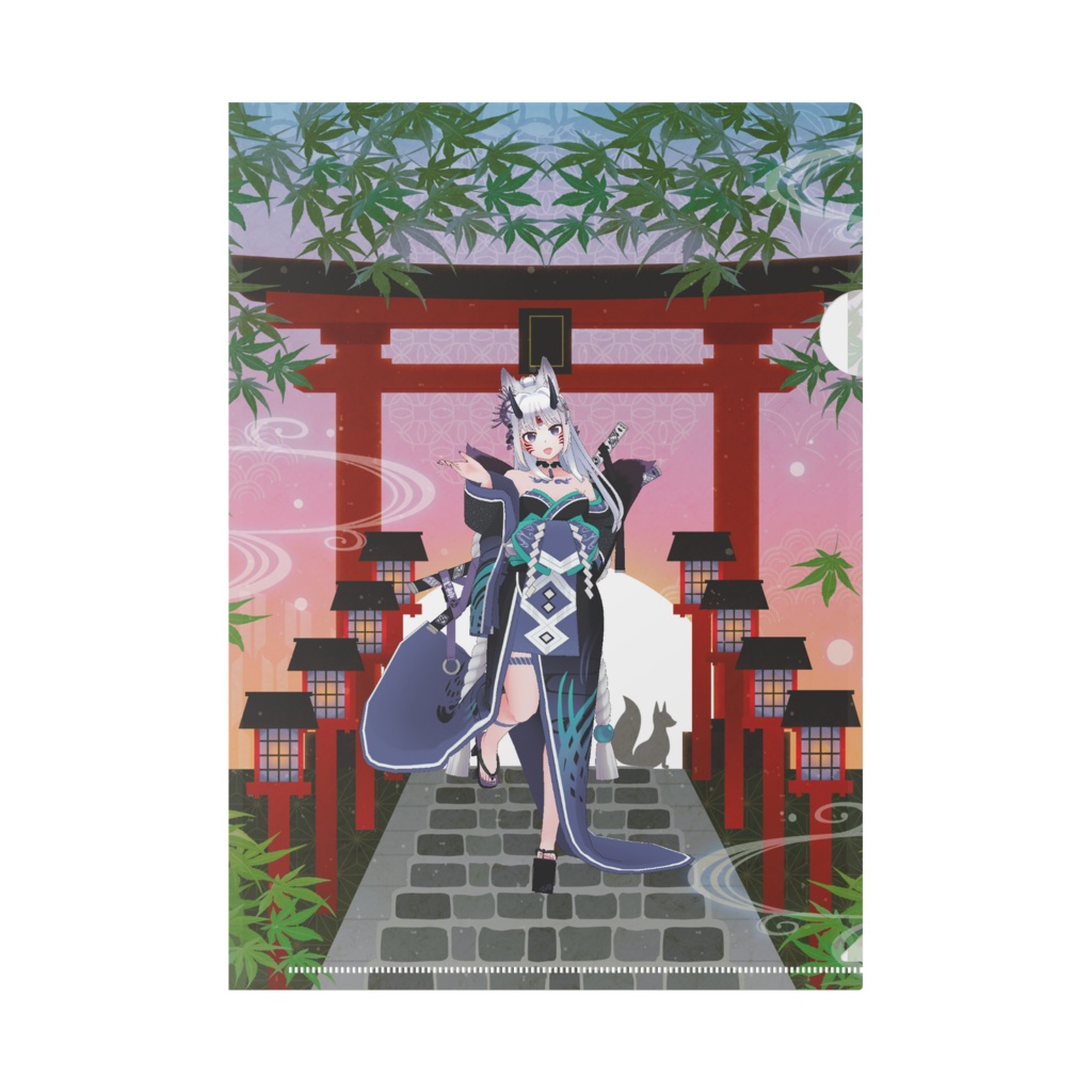 【葛葉 結子】3月生誕祭記念日-クリアファイル-G1494