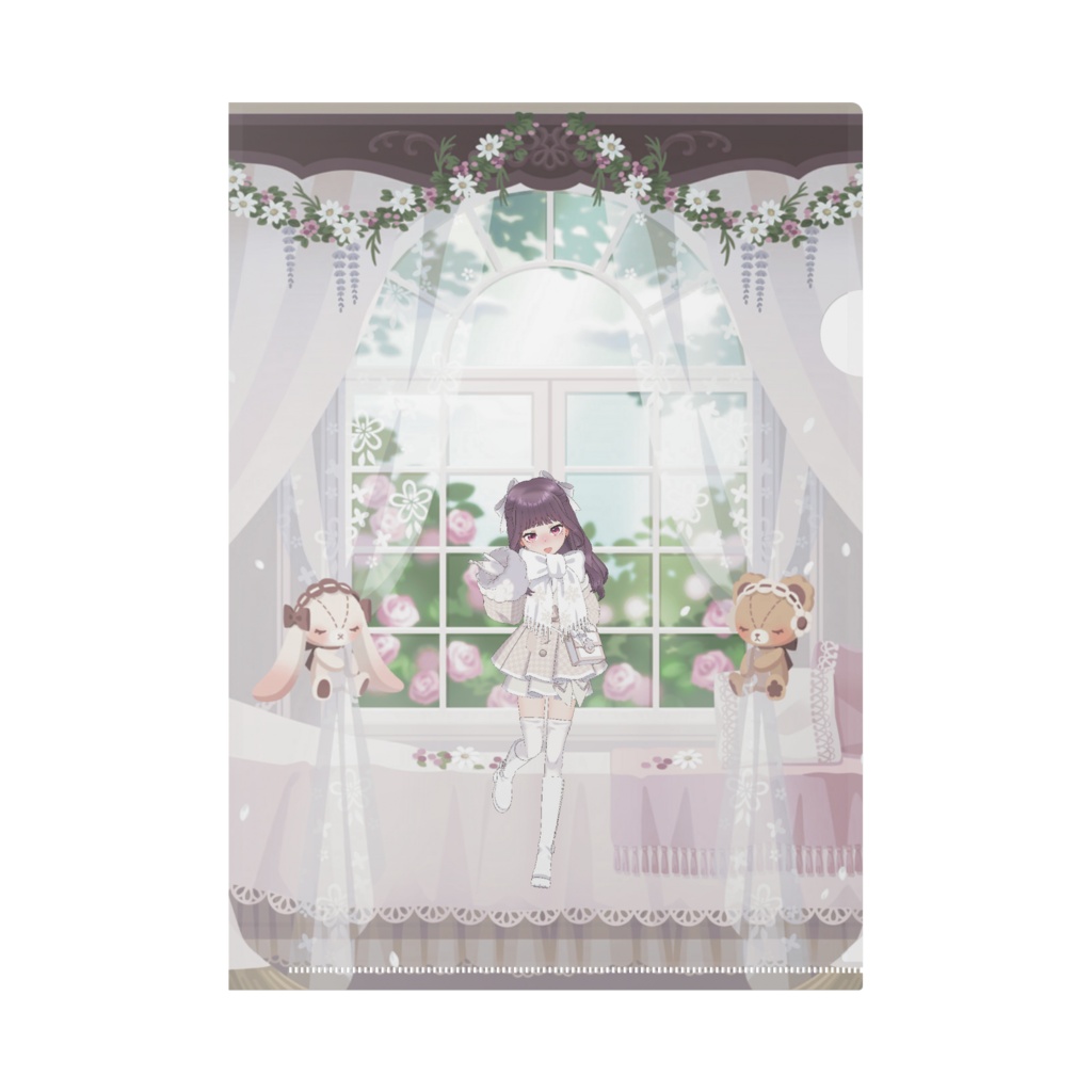 【珠桜ちさ】3月生誕祭記念日-クリアファイル-G1493