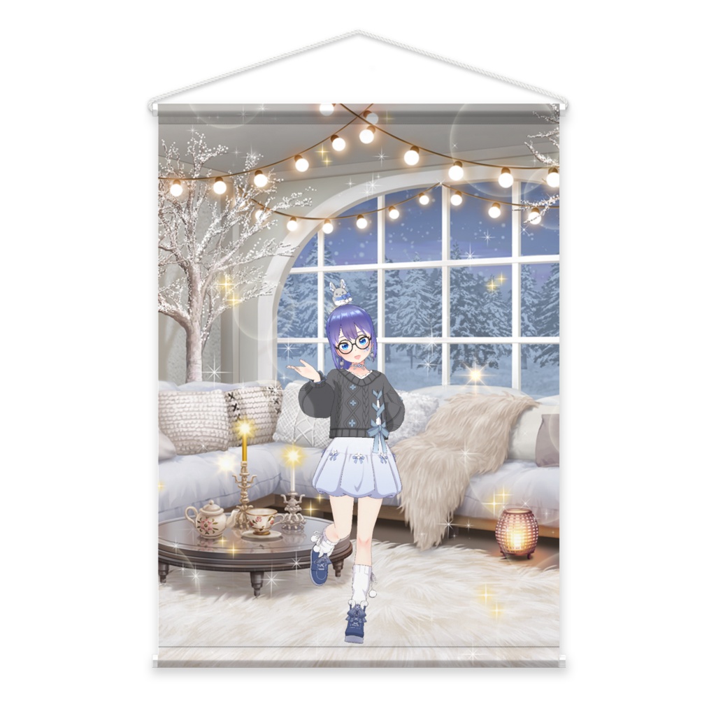 【まり】3月生誕祭記念日-タペストリー-G1492