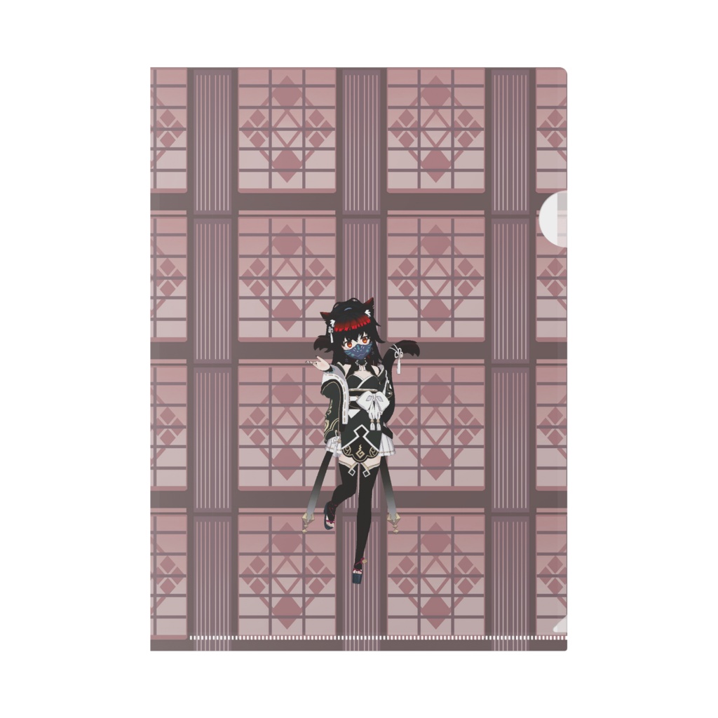 【狐九尾】3月生誕祭記念日-クリアファイル-G1489