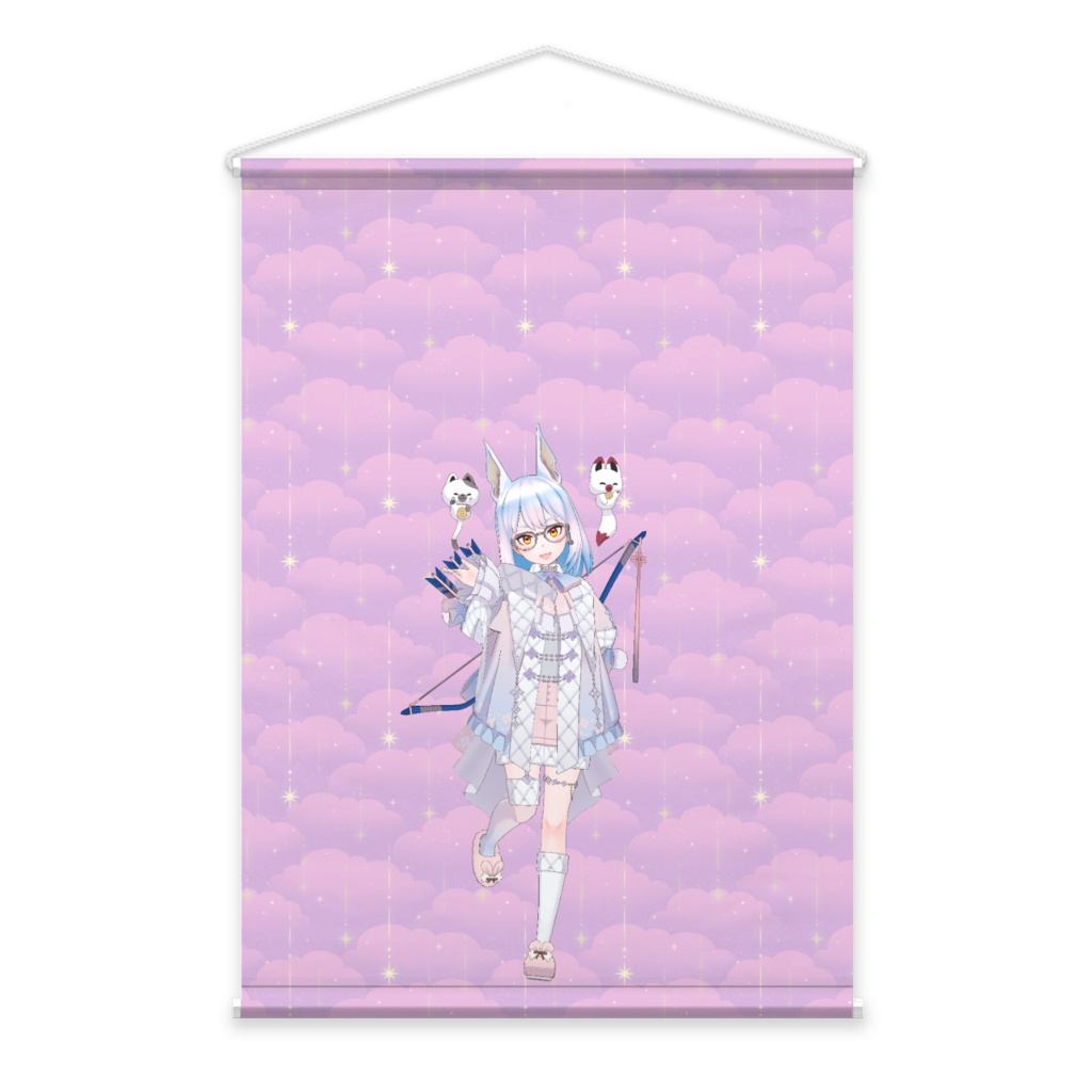 【星冴　夜空】3月生誕祭記念日-タペストリー-G1482