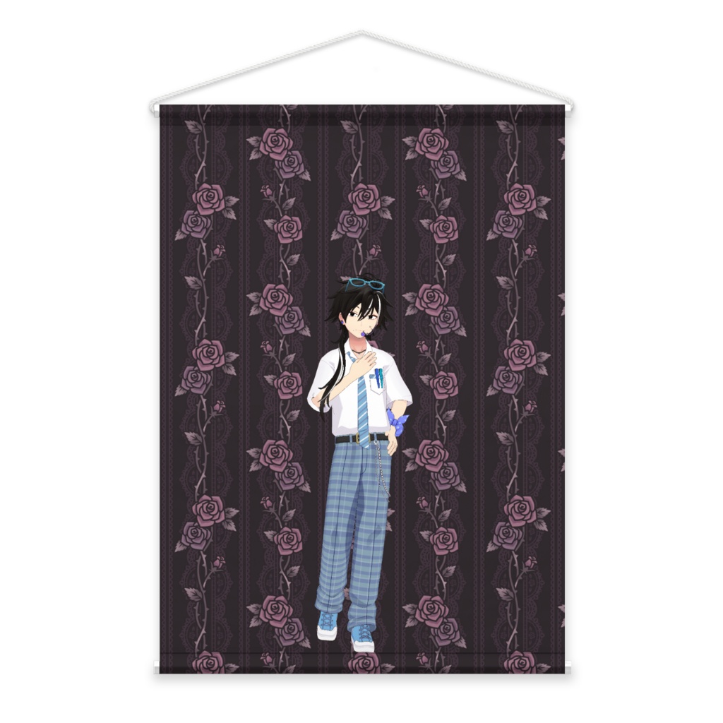 【虚無　太郎‪】3月生誕祭記念日-タペストリー-G1471