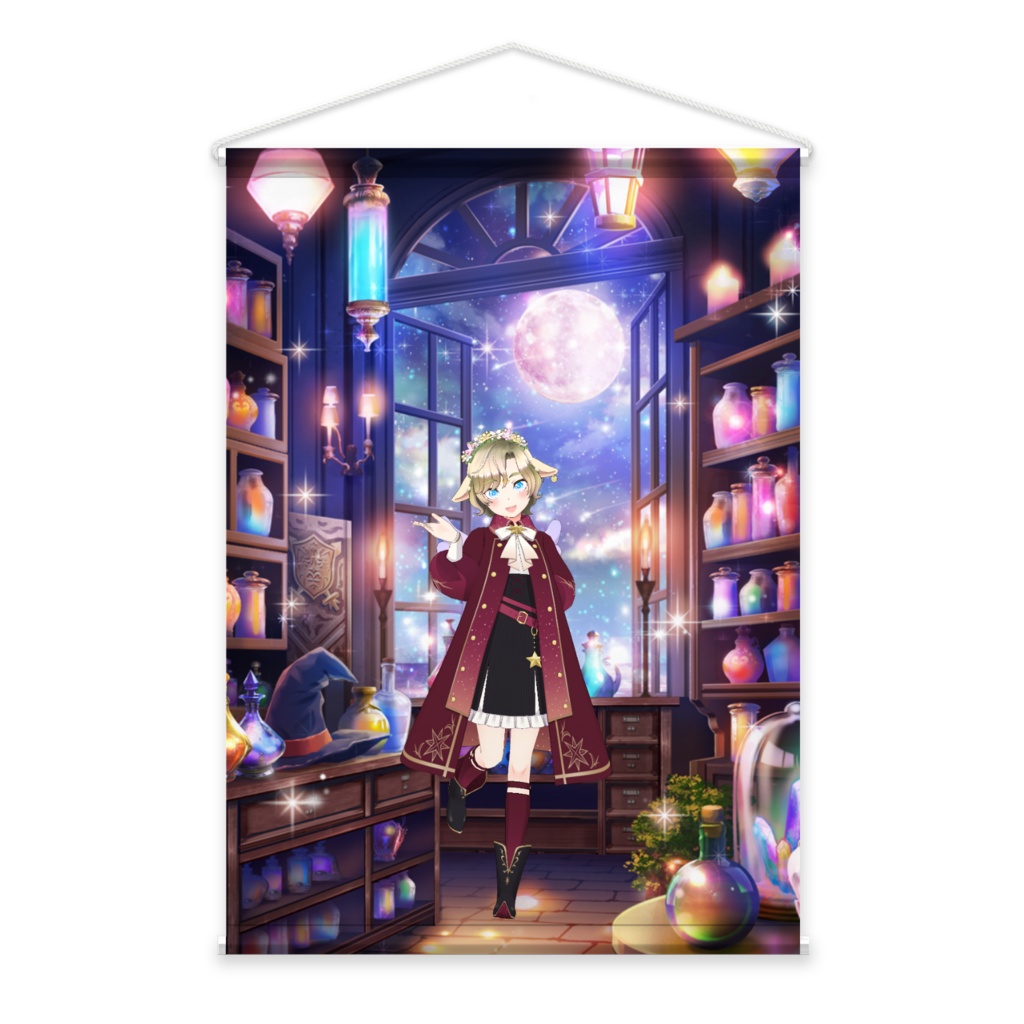 【蒔田 マキ】3月生誕祭記念日-タペストリー-G1470