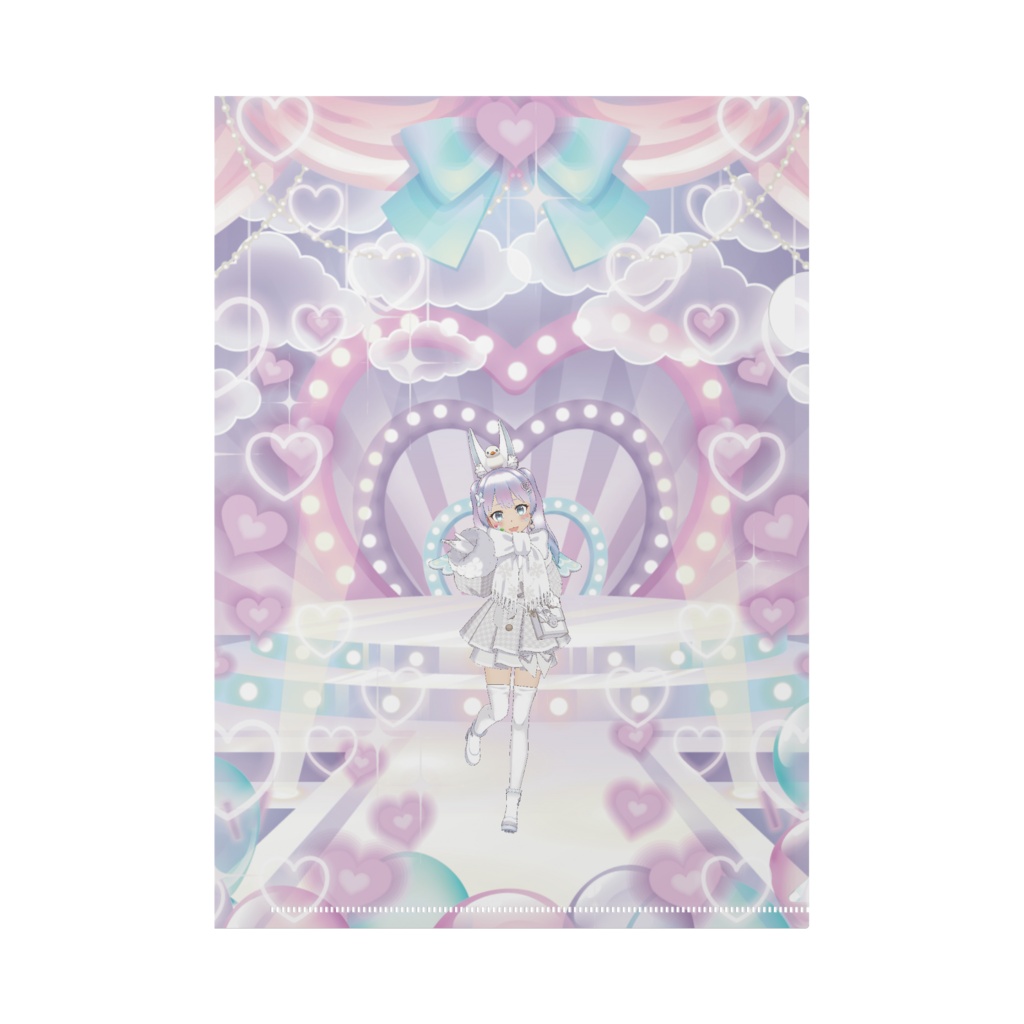 【もちっとぽん子】3月生誕祭記念日-クリアファイル-G1467