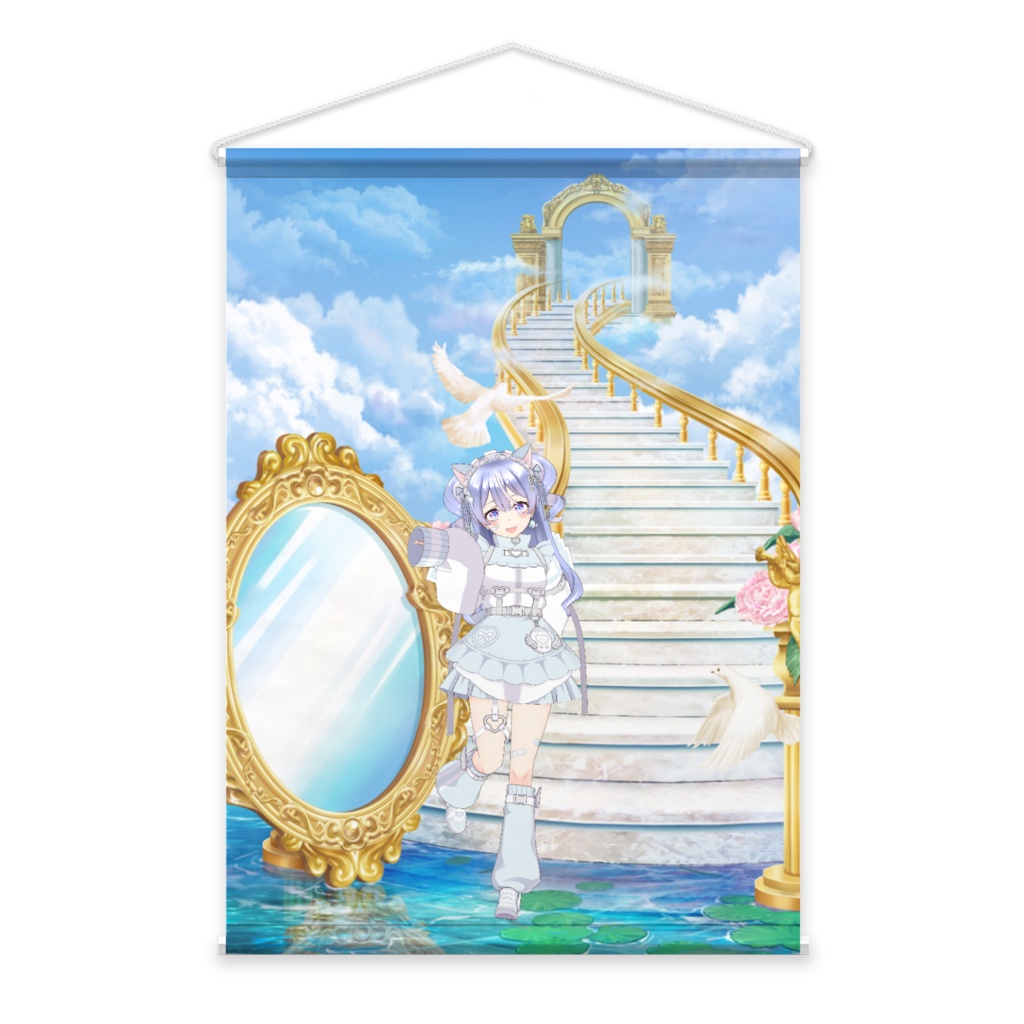 【天穹 りゆ】3月生誕祭記念日-タペストリー-G1460