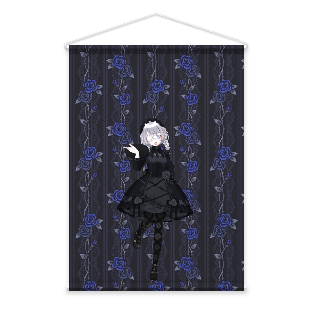 【音羽 華月】3月生誕祭記念日-タペストリー-G1456