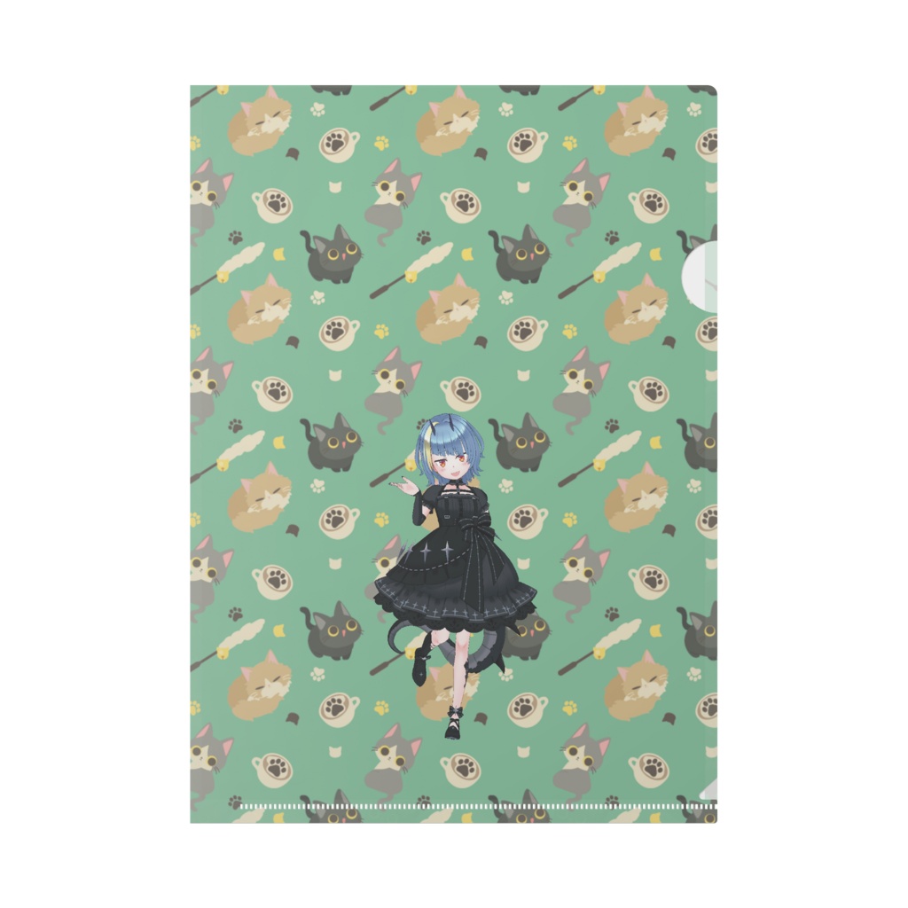 【黒輝美羽】3月生誕祭記念日-クリアファイル-G1450