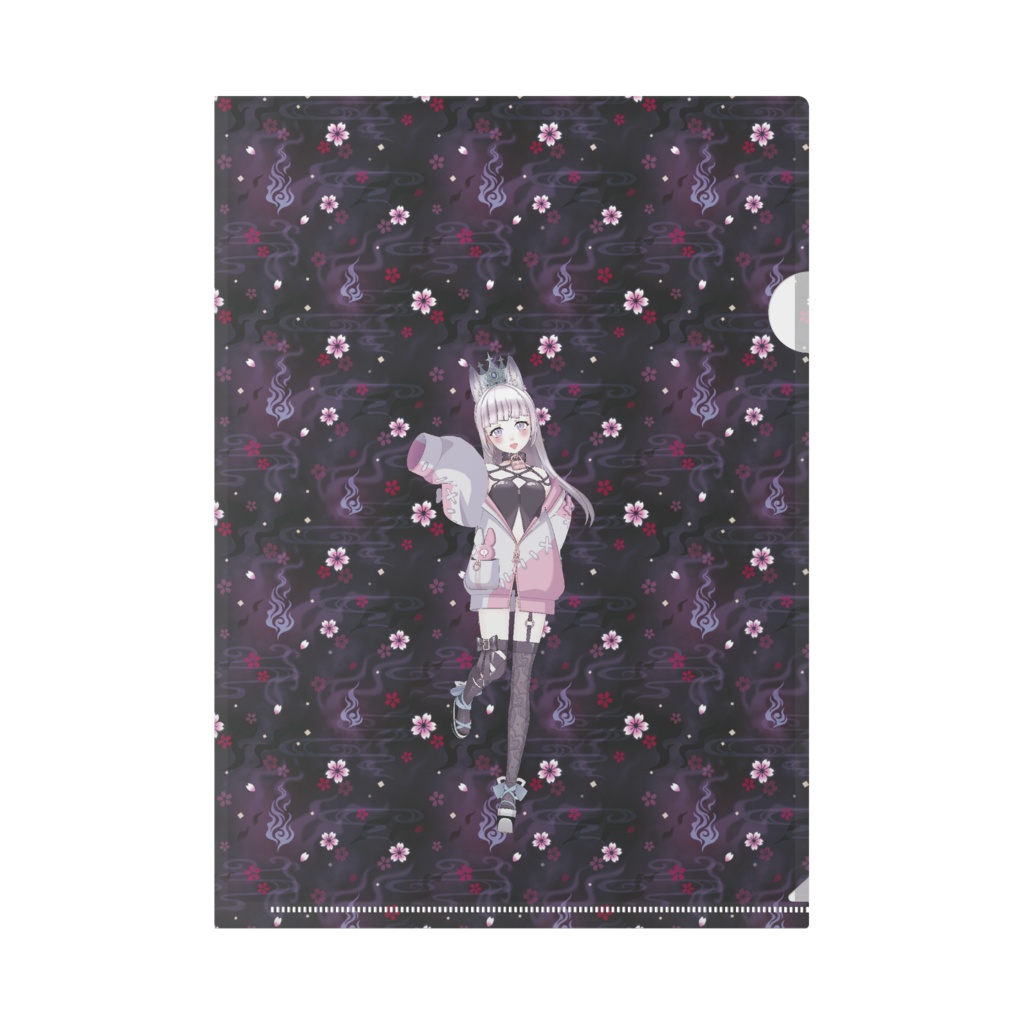 【夜空 叶愛】3月生誕祭記念日-クリアファイル-G1445