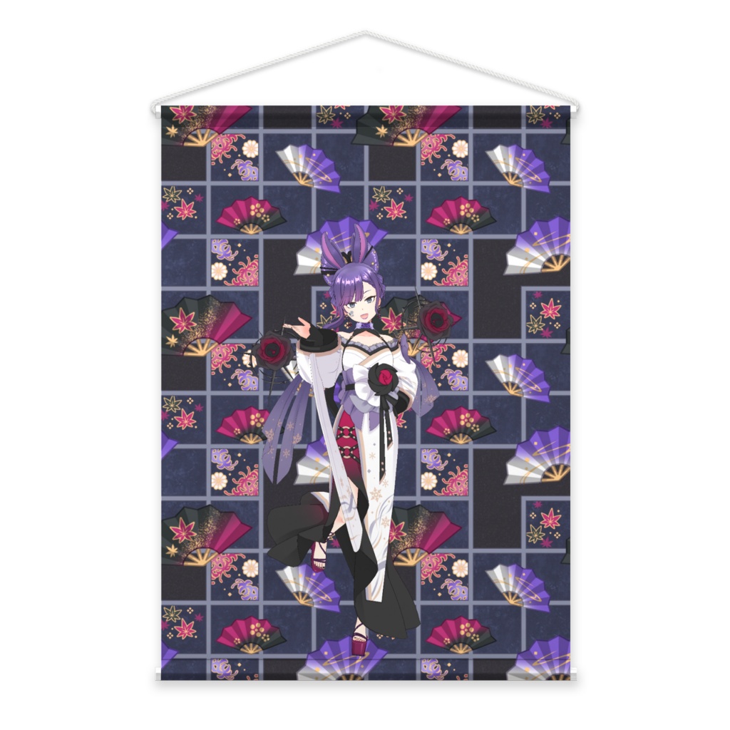 【夜桜 蓮楓(れんか)】3月生誕祭記念日-タペストリー-G1443