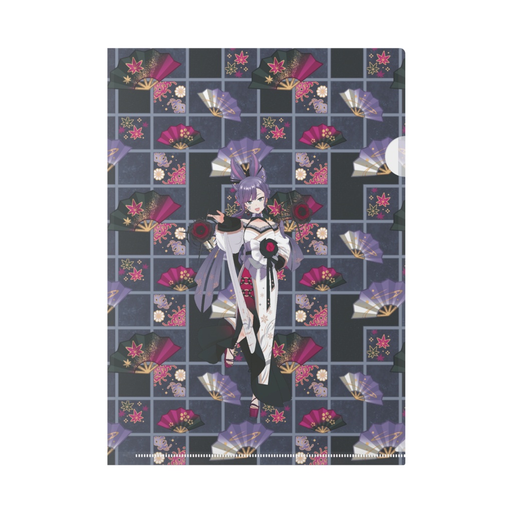 【夜桜 蓮楓(れんか)】3月生誕祭記念日-クリアファイル-G1443