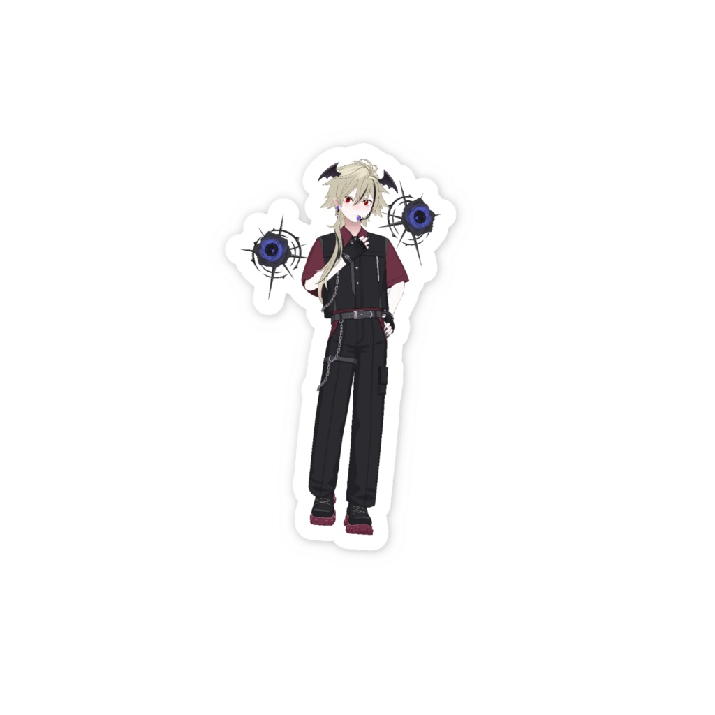 【神呪】3月生誕祭記念日-スマホステッカー-G1441