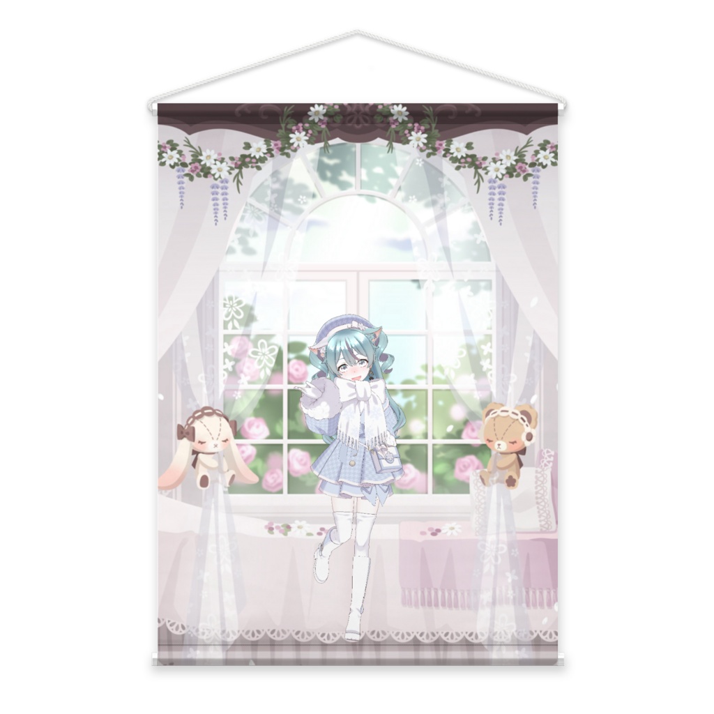 【ui】3月生誕祭記念日-タペストリー-G1435