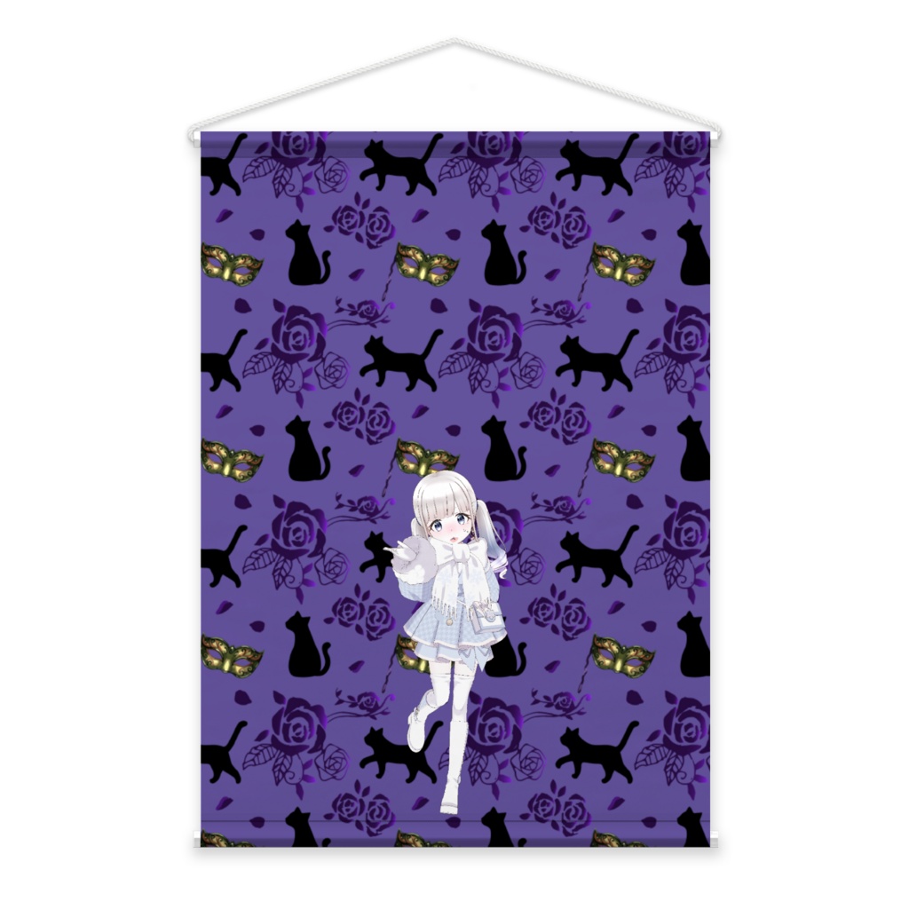 【天使ゆう】3月生誕祭記念日-タペストリー-G1430