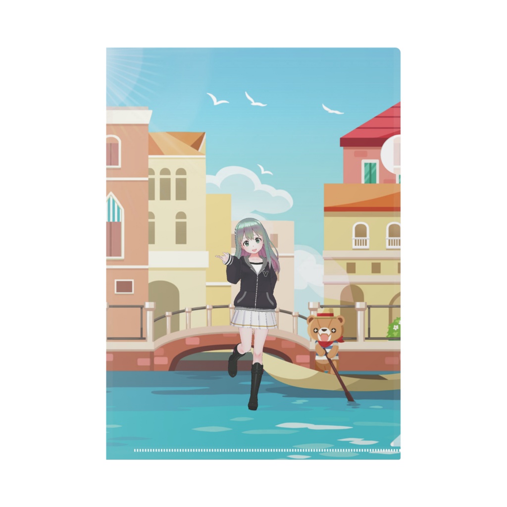 【karan】3月生誕祭記念日-クリアファイル-G1424