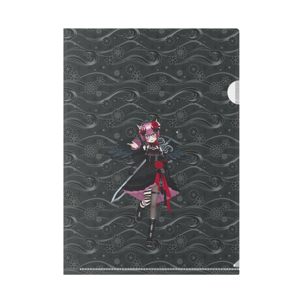 【黒姫みいな。】3月生誕祭記念日-クリアファイル-G1406